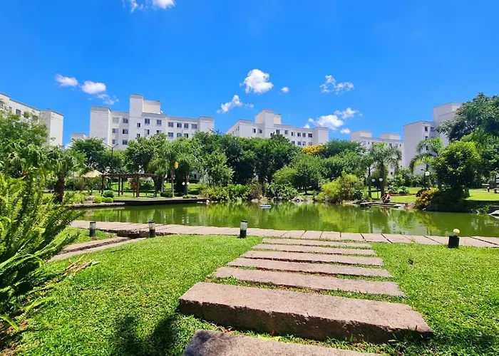 Apto Em Condominio Clube Frente Pro Bosque E Lago No Terminal Do Pinherinho Proximo Ao Centro - Garagem Para 2 Veiculos